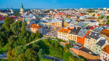 Lublin, Poland.IMAGE 'in Panorama manzarası