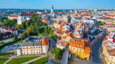 Lublin, Poland.IMAGE 'in Panorama manzarası
