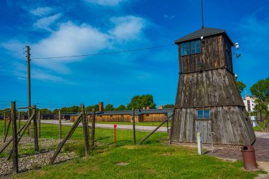 Lublin, Poland.IMAGE yakınlarında Majdanek toplama kampı