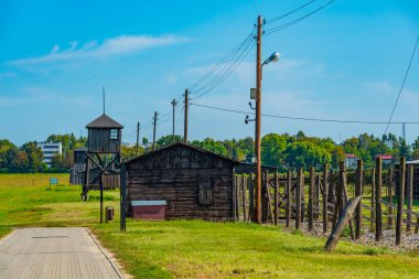 Lublin, Poland.IMAGE yakınlarında Majdanek toplama kampı