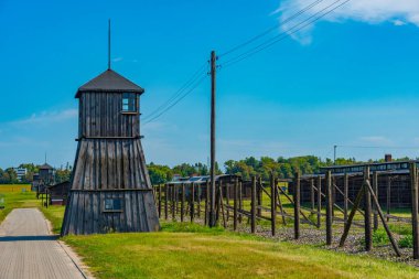Lublin, Poland.IMAGE yakınlarında Majdanek toplama kampı