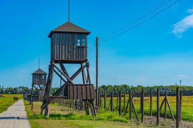 Lublin, Poland.IMAGE yakınlarında Majdanek toplama kampı