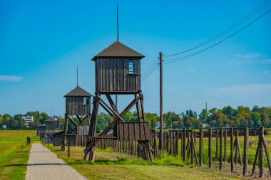 Lublin, Poland.IMAGE yakınlarında Majdanek toplama kampı