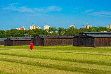 Lublin, Poland.IMAGE yakınlarında Majdanek toplama kampı