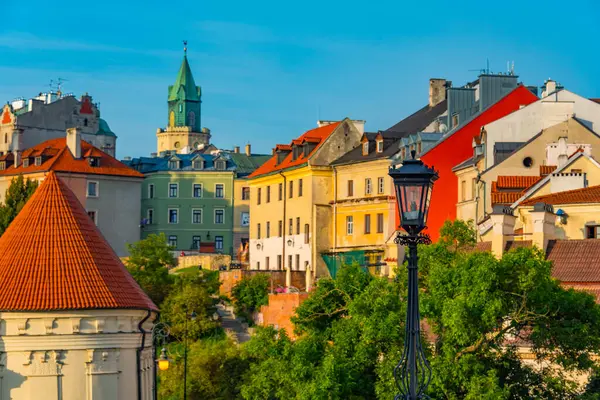 Lublin, Poland.IMAGE 'in Panorama manzarası