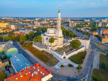 Bialystok 'taki St. Roch Kilisesi, PolandIMAGE