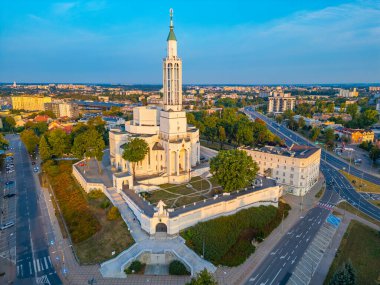 Bialystok 'taki St. Roch Kilisesi, PolandIMAGE