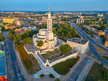 Bialystok 'taki St. Roch Kilisesi, PolandIMAGE
