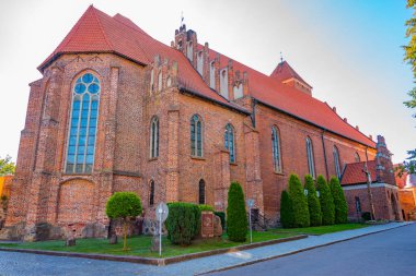 Ketrzyn 'deki Aziz George Bazilikası, Poland.IMAGE