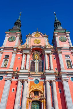 Swieta Lipka 'daki Marian Sığınağı, Poland.IMAGE