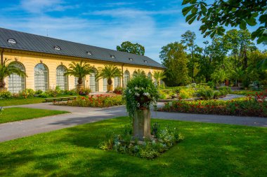 Varşova, Poland.IMAGE Wilanow Sarayı 'nda yaz günü.