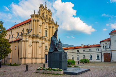 Varşova 'daki Roma Katolik Kilisesi, Poland.IMAGE