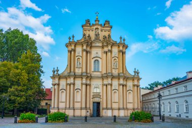 Varşova 'daki Roma Katolik Kilisesi, Poland.IMAGE
