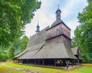 Polanyadaki Başmelek Aziz Mikail Kilisesi, Poland.IMAGE