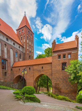 Poland.IMAGE 'deki Kwidzyn Şato Müzesi