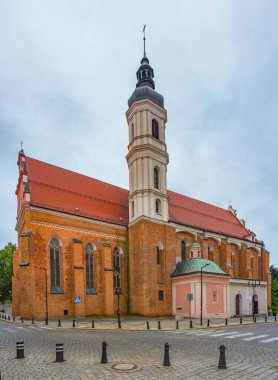 Opole 'daki Kutsal Üçleme Kilisesi, Poland.IMAGE