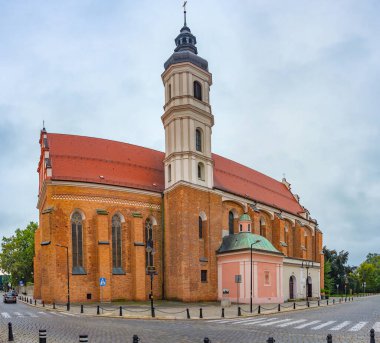 Opole 'daki Kutsal Üçleme Kilisesi, Poland.IMAGE