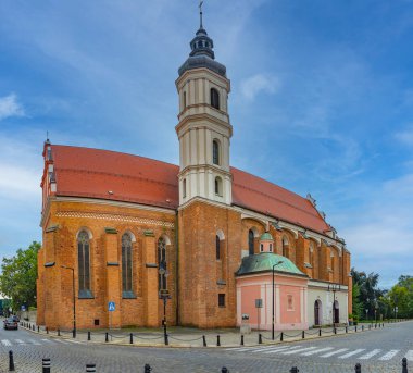 Opole 'daki Kutsal Üçleme Kilisesi, Poland.IMAGE