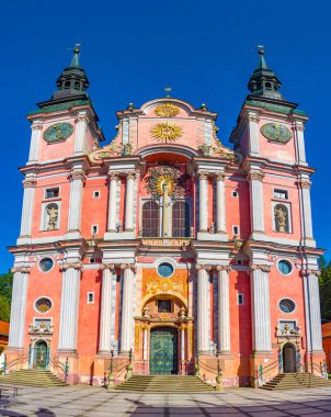 Swieta Lipka 'daki Marian Sığınağı, Poland.IMAGE