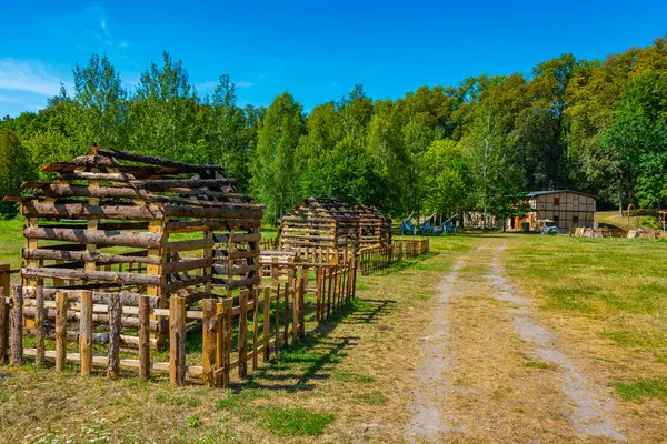 Gizycko, Poland.IMAGE Boyen kalesinde yaz günü