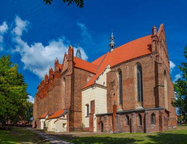 Roma Katolik Kilisesi Chelmno, Poland.IMAGE 'de Kutsal Bakire Meryem' in Varsayımı