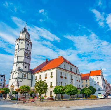 Packow 'daki belediye binası, PolandIMAGE