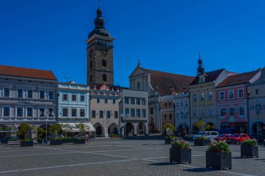 Çek Cumhuriyeti, Ceske Budejovice 'deki Aziz Nicholas Kilisesi.