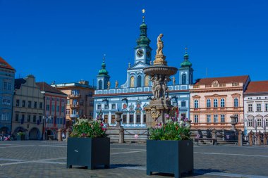 Ceske Budejovice, Çek Cumhuriyeti 'nin ana meydanı.