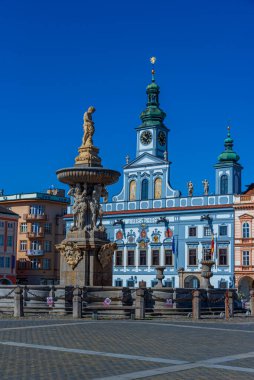 Ceske Budejovice, Çek Cumhuriyeti 'nin ana meydanı.