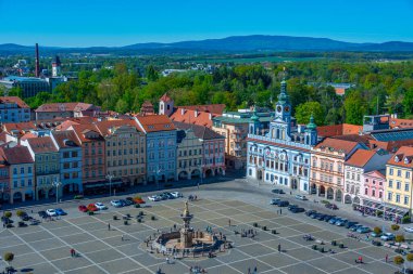 Ceske Budejovice, Çek Cumhuriyeti 'nin ana meydanı.