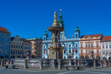 Ceske Budejovice, Çek Cumhuriyeti 'nin ana meydanı.