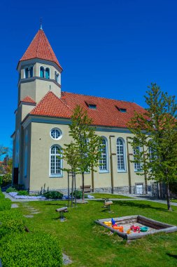 Cesky Krumlov Sinagogu, Çek Cumhuriyeti. IMAGE