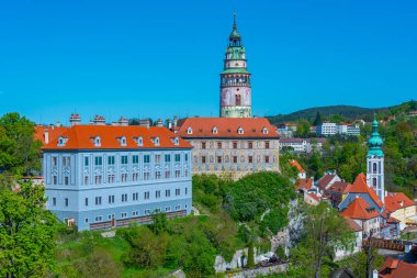 Çek Cumhuriyeti 'ndeki Cesky Krumlov Kalesi.