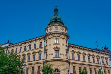 Çek Cumhuriyeti, Jihlava 'daki renkli binalar.