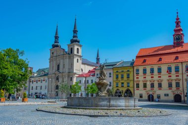 Jihlava Çek Cumhuriyeti 'ndeki Loyola Kilisesi Aziz Ignatius Kilisesi.