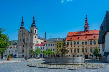 Jihlava Çek Cumhuriyeti 'ndeki Loyola Kilisesi Aziz Ignatius Kilisesi.