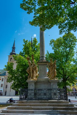 Jihlava Çek Cumhuriyeti 'nde veba köşe yazısı.