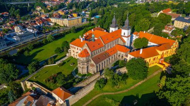 Çek Cumhuriyeti Trebic 'te Aziz Prokop Bazilikası.
