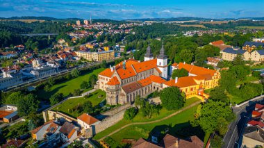 Çek Cumhuriyeti Trebic 'te Aziz Prokop Bazilikası.
