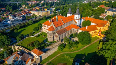Çek Cumhuriyeti Trebic 'te Aziz Prokop Bazilikası.