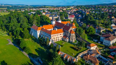 Çek Cumhuriyeti Trebic 'te Aziz Prokop Bazilikası.