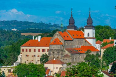 Çek Cumhuriyeti Trebic 'te Aziz Prokop Bazilikası.