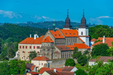 Çek Cumhuriyeti Trebic 'te Aziz Prokop Bazilikası.