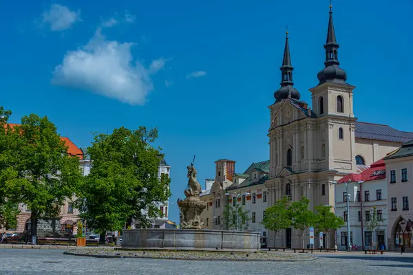 Jihlava Çek Cumhuriyeti 'ndeki Loyola Kilisesi Aziz Ignatius Kilisesi.