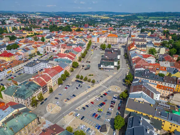 Çek şehri manzaralı Jihlava.IMAGE