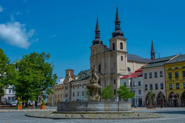 Jihlava Çek Cumhuriyeti 'ndeki Loyola Kilisesi Aziz Ignatius Kilisesi.