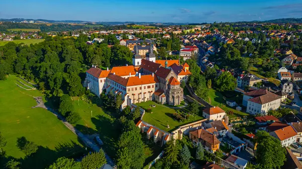 Çek Cumhuriyeti Trebic 'te Aziz Prokop Bazilikası.