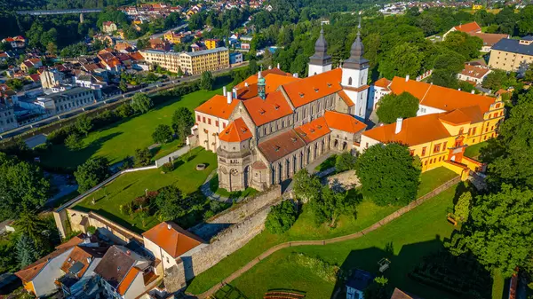 Çek Cumhuriyeti Trebic 'te Aziz Prokop Bazilikası.