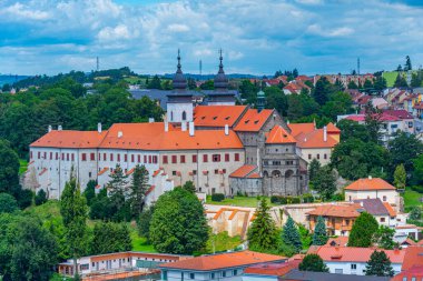 Çek Cumhuriyeti Trebic 'te Aziz Prokop Bazilikası.