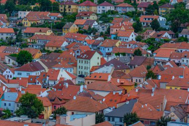 Çek Cumhuriyeti, Trebic banliyösünün yaz manzarası.